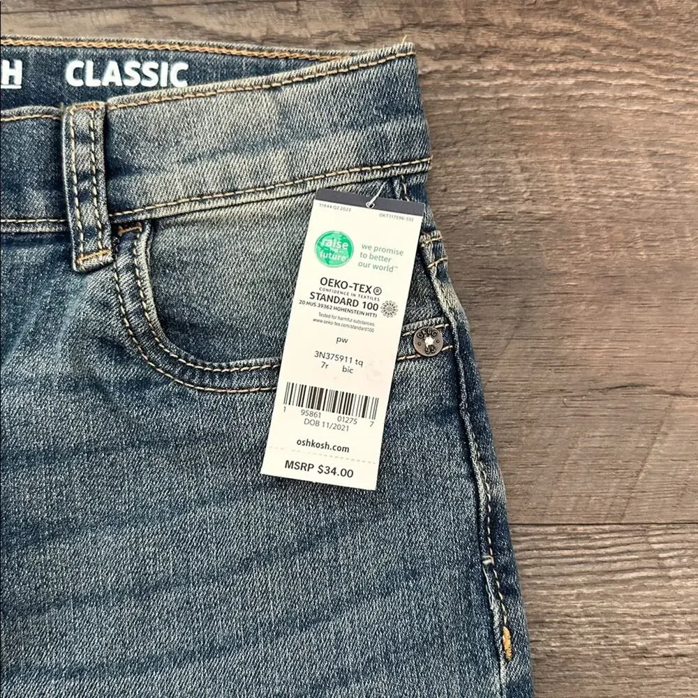 OshKosh B'gosh Little Boy’s 7R‎ Straight Leg Jeans